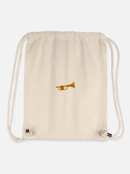 Trompete - Stanley/Stella recycelter Gym Bag - Naturweiß