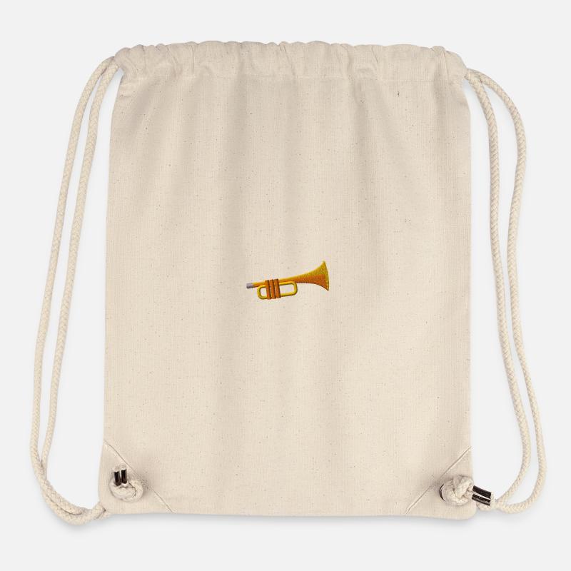 Trompete - Stanley/Stella recycelter Gym Bag - Naturweiß
