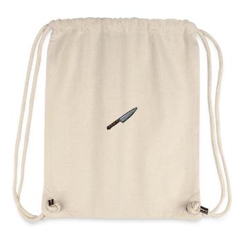 Messer - Stanley/Stella recycelter Gym Bag - Naturweiß - Vorne