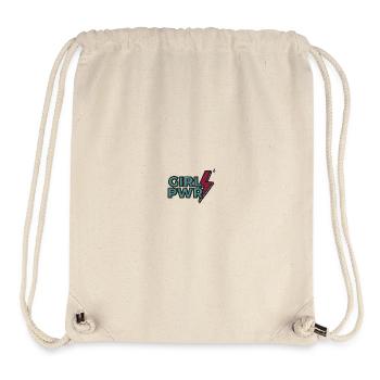 Mädchen Macht - Stanley/Stella recycelter Gym Bag - Naturweiß - Vorne