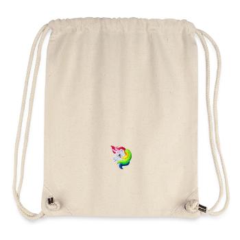 My Little Pony Retro Stickmotiv - Stanley/Stella recycelter Gym Bag - Naturweiß - Vorne