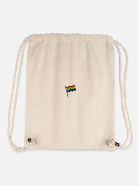 Rainbowflag - Stanley/Stella Recycled Gym Bag - natural
