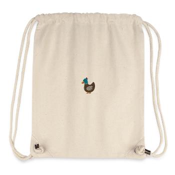 Embroidered duck - Stanley/Stella Recycled Gym Bag - natural - Front