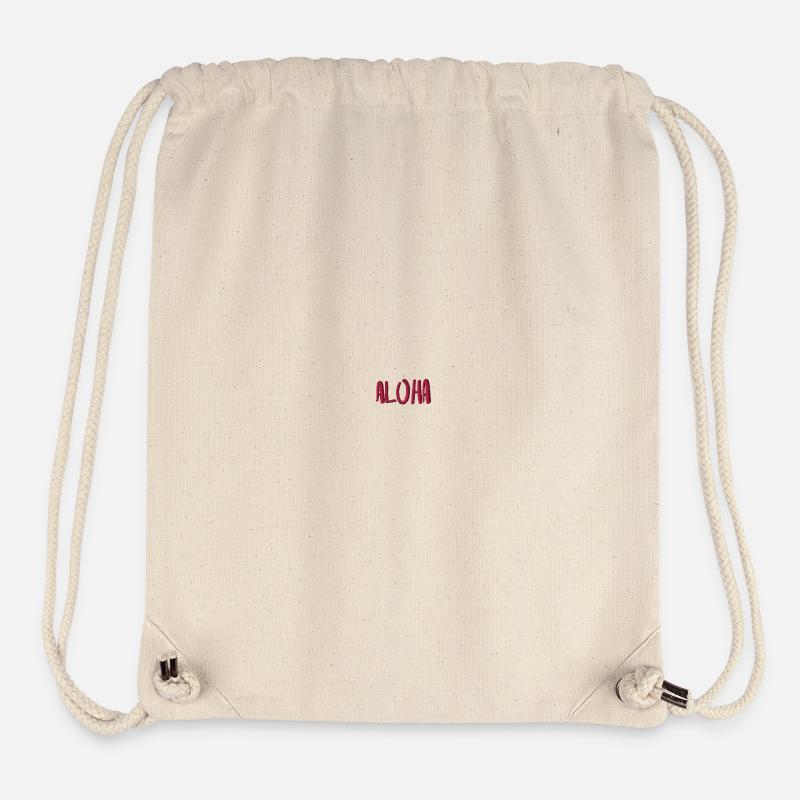 Aloha - Stanley/Stella Recycled Gym Bag - natural