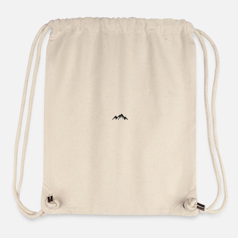 Mountain - Stanley/Stella recycelter Gym Bag - Naturweiß