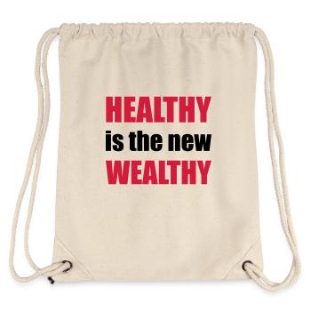 healthy - Stanley/Stella Recycled Gym Bag - natural - Back