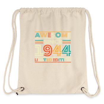 Impressive since 1944 - Stanley/Stella Recycled Gym Bag - natural - Back
