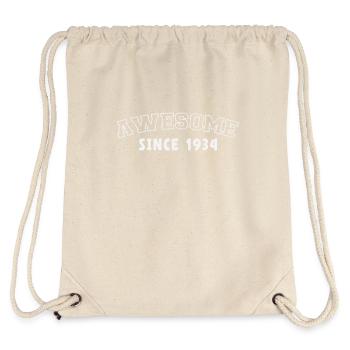 Impressive since 1934 - Stanley/Stella Recycled Gym Bag - natural - Back