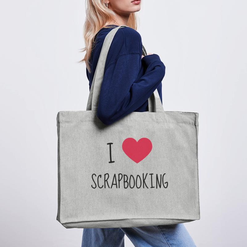 Scrapbooking / Scraper / Scrapeuse / Scrapeur Cabas recyclé Stanley/Stella
