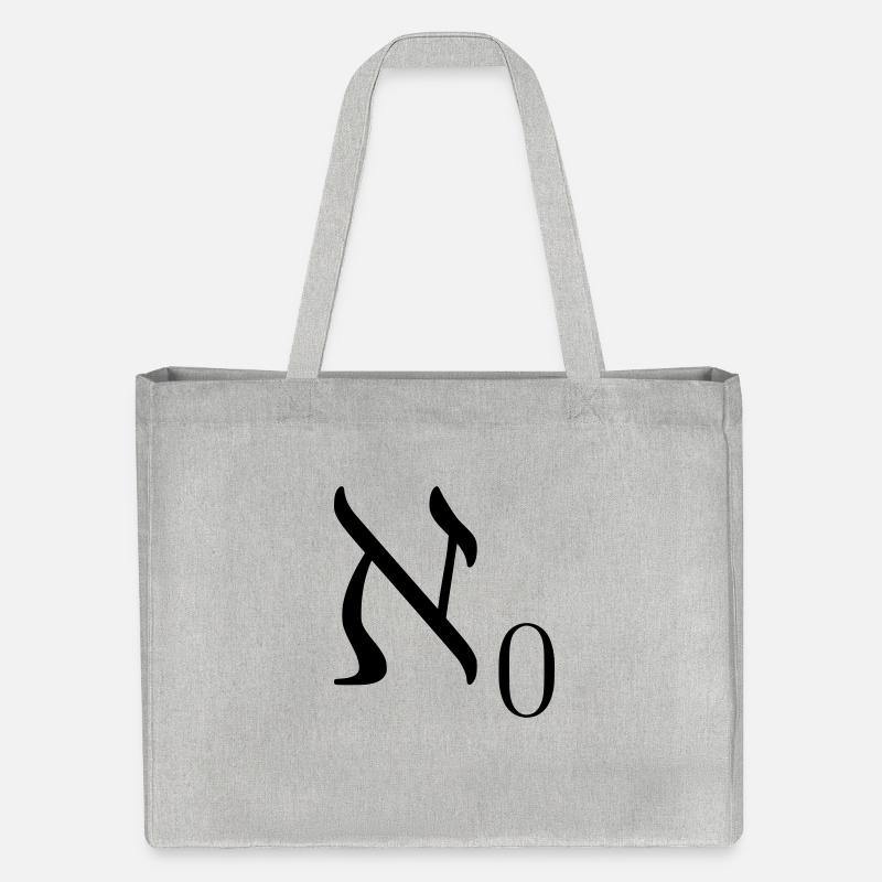 Aleph-Null - Stanley/Stella recycelter Shopping Bag - Grau meliert