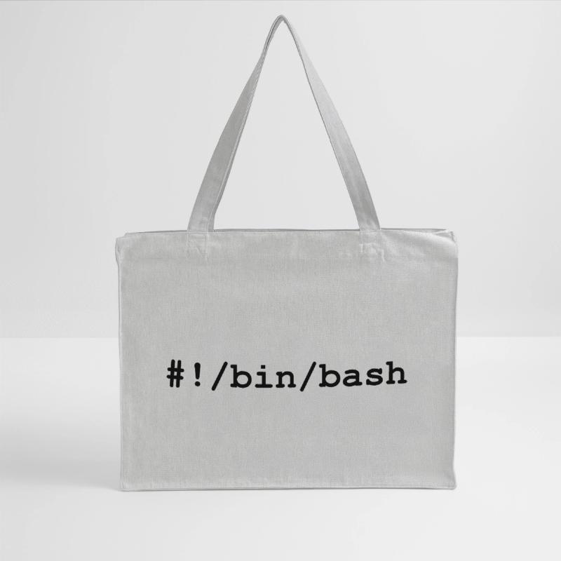 Bash / Bourne-Again Shell unter Linux und Unix Stanley/Stella recycelter Shopping Bag