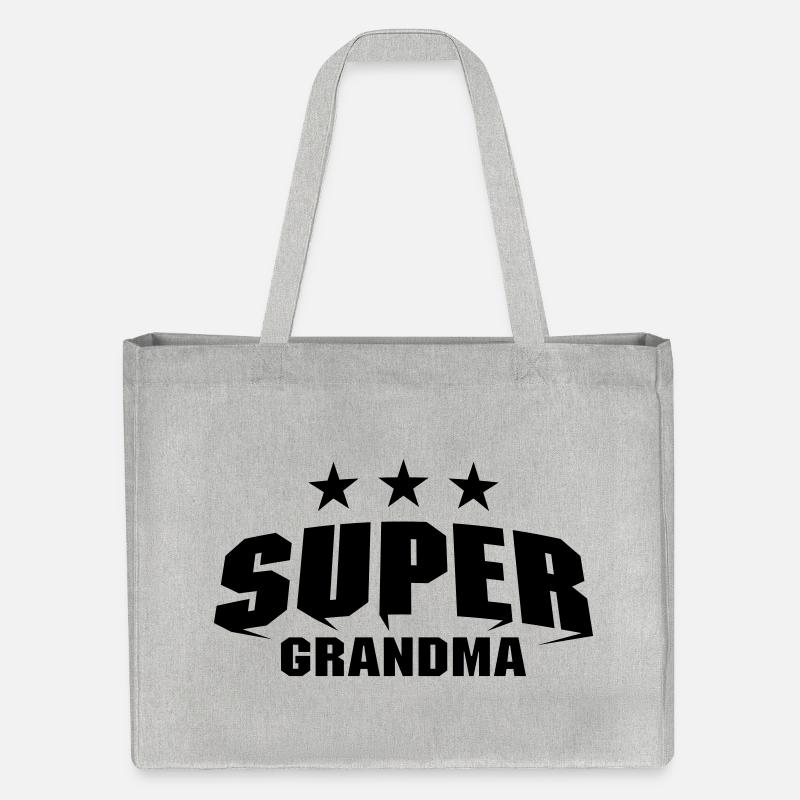 Super Grandma - Cabas recyclé Stanley/Stella - gris chiné