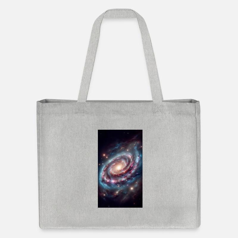 Vortex Galactique Pastel - Cabas recyclé Stanley/Stella - gris chiné