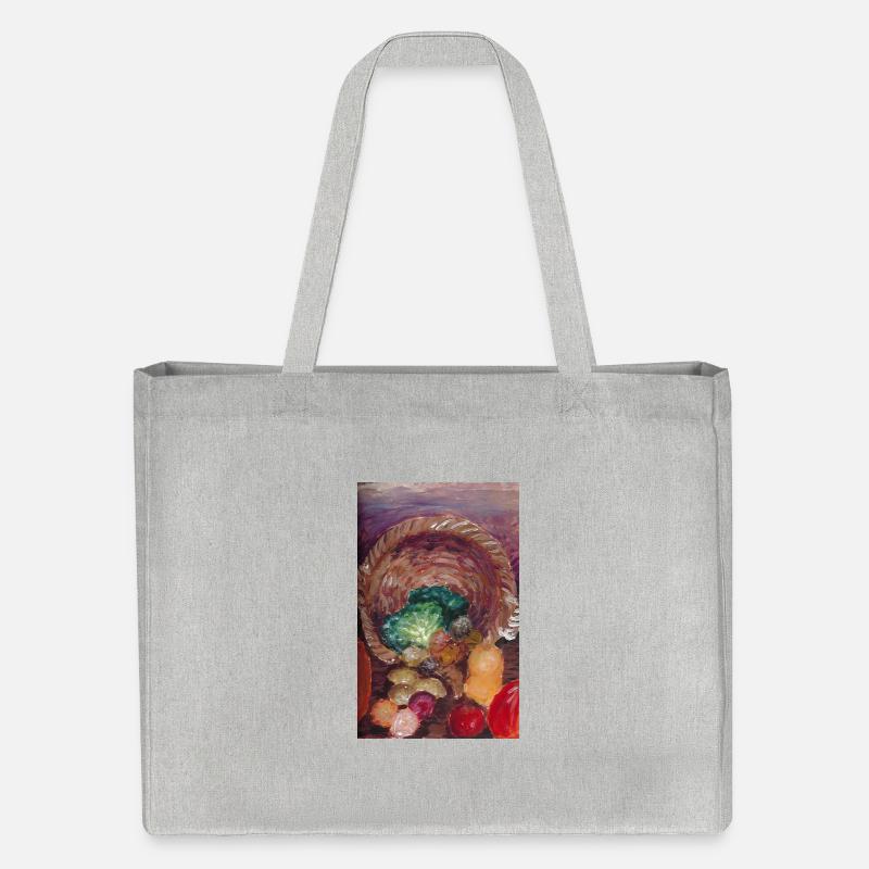 Fruit & Vegetable Basket - Stanley/Stella Recycled Shopping Bag - heather grey