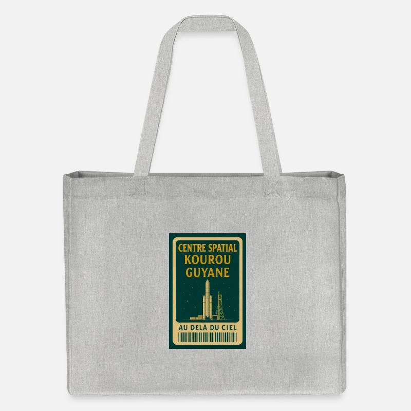 Centre Spatial Kourou Guyane - Cabas recyclé Stanley/Stella - gris chiné