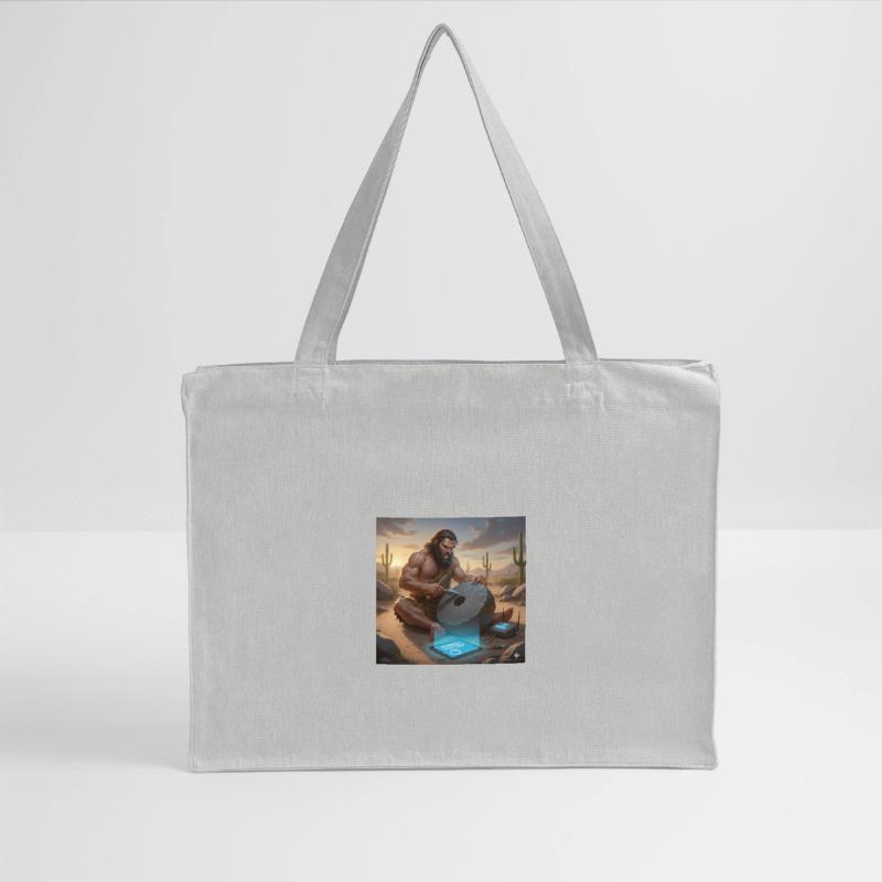 Caveman Tech Support – Das erste Tutorial Stanley/Stella recycelter Shopping Bag