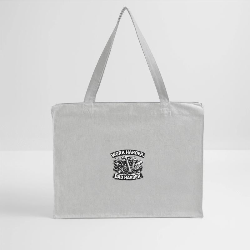 Father work: More commitment Stanley/Stella Recycled Shopping Bag