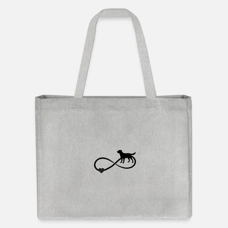 Signe d’infini du Labrador - Cabas recyclé Stanley/Stella - gris chiné