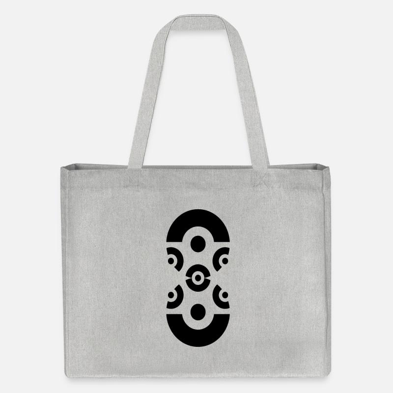 8 - Stanley/Stella recycelter Shopping Bag - Grau meliert