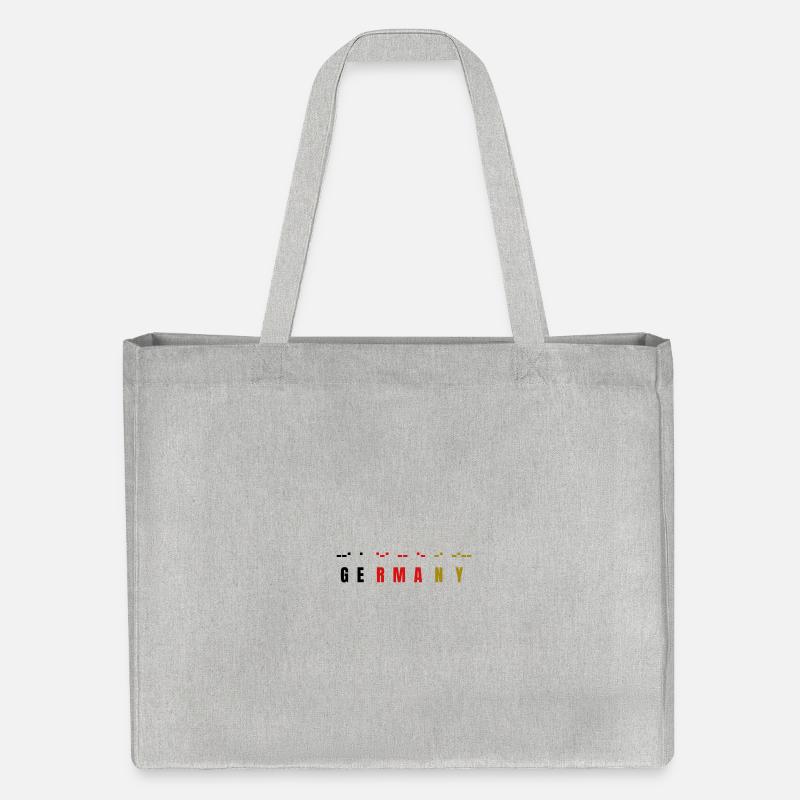 MorseGermany - Stanley/Stella recycelter Shopping Bag - Grau meliert