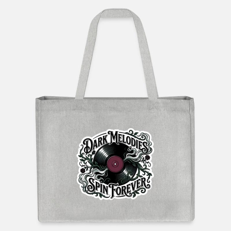 Dark Melodies Spin Forever - Cabas recyclé Stanley/Stella - gris chiné