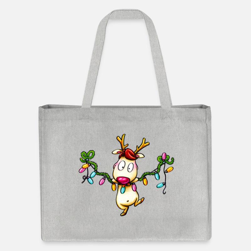 rentier - Stanley/Stella recycelter Shopping Bag - Grau meliert