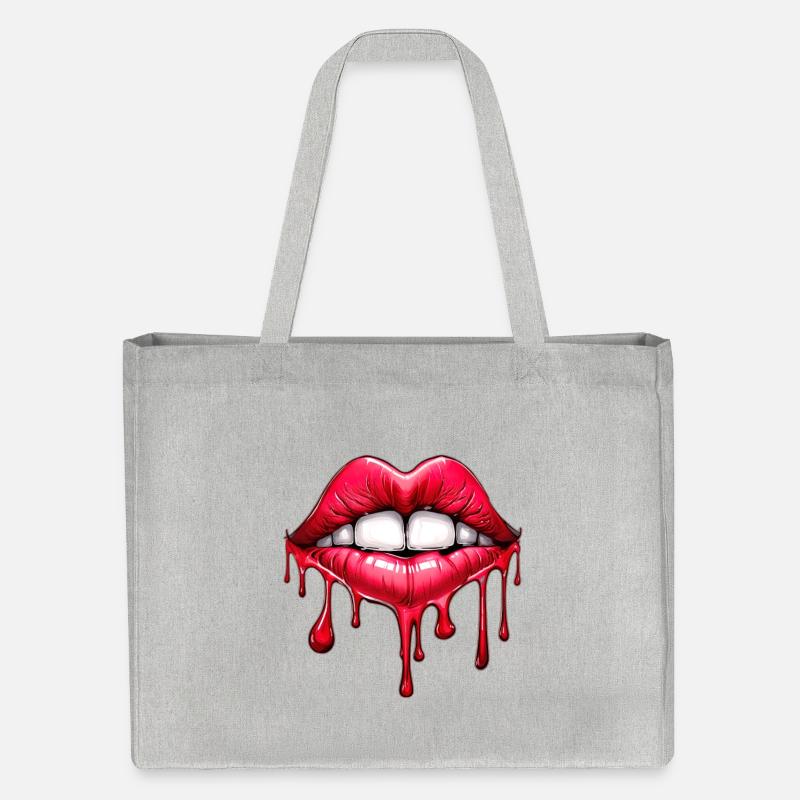 Lèvres - Cabas recyclé Stanley/Stella - gris chiné