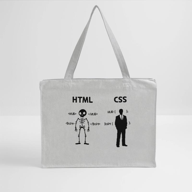 Développeur Programmeur Coden Code de script CSS Cabas recyclé Stanley/Stella