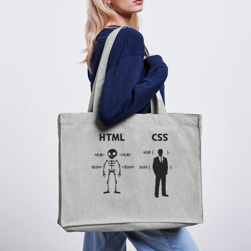 Développeur Programmeur Coden Code de script CSS Cabas recyclé Stanley/Stella