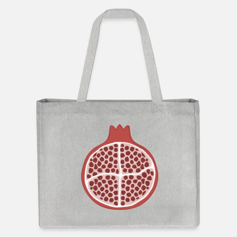 Tranche de grenade - Cabas recyclé Stanley/Stella - gris chiné