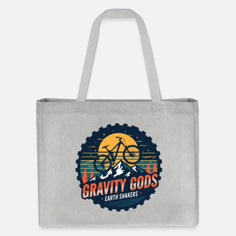 Dieux de la gravité Secoueurs de la Terre - Cabas recyclé Stanley/Stella - gris chiné