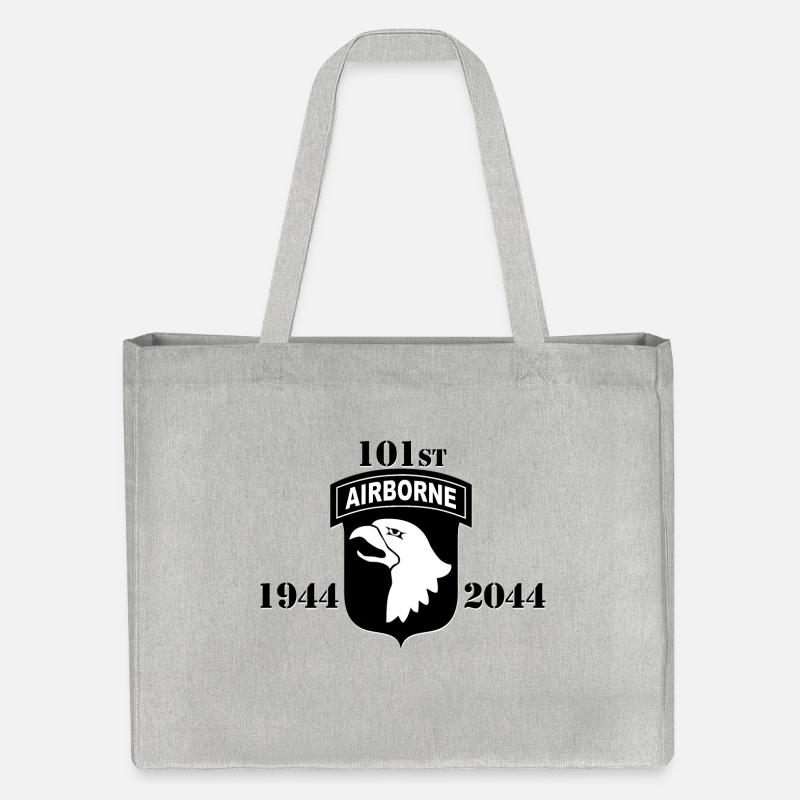 CAPairborne blak - Stanley/Stella recycelter Shopping Bag - Grau meliert