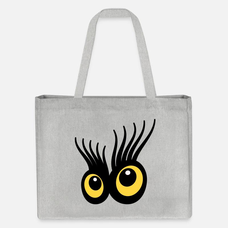 Yeux - Cabas recyclé Stanley/Stella - gris chiné