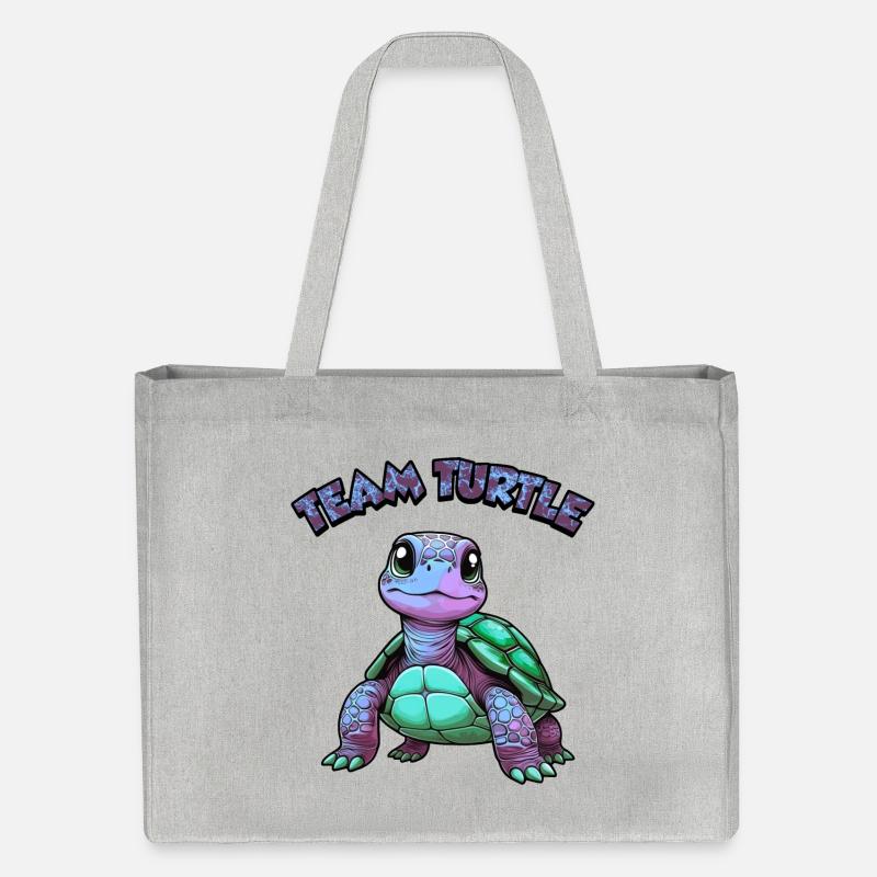 Équipe Tortue - 2 - Cabas recyclé Stanley/Stella - gris chiné