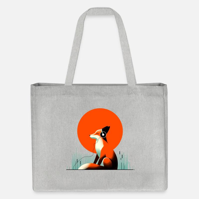 Musique Fox - Cabas recyclé Stanley/Stella - gris chiné