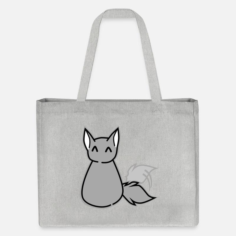 happy wolf - Stanley/Stella recycelter Shopping Bag - undefined