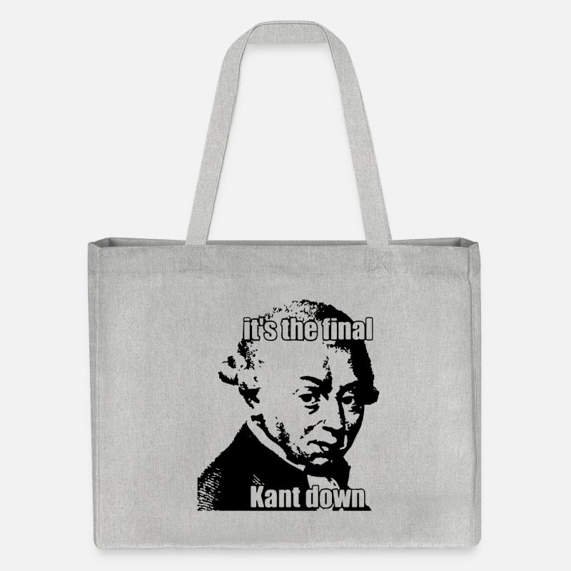 C’est la finale Kant à terre - Cabas recyclé Stanley/Stella - gris chiné