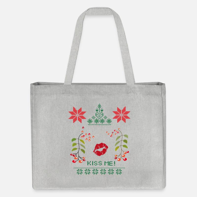 Gui de Noël - Cabas recyclé Stanley/Stella - gris chiné