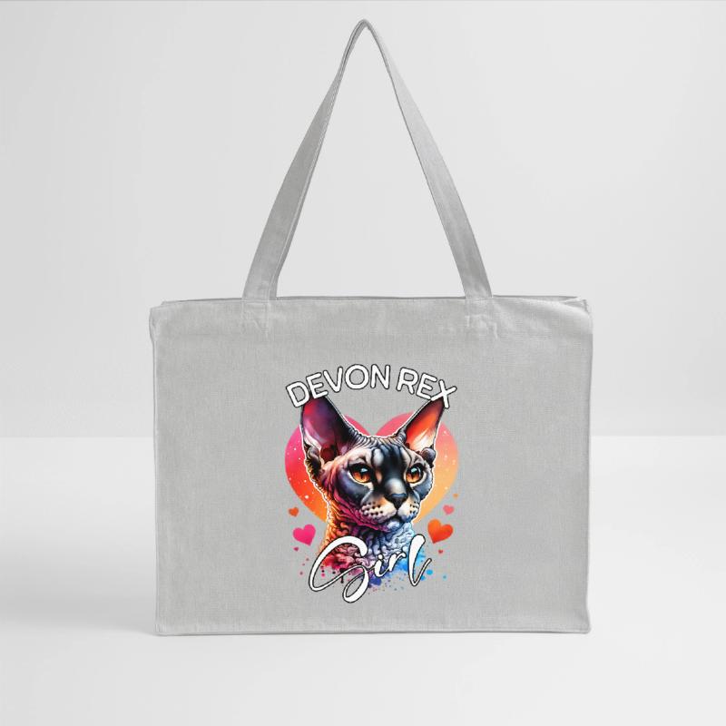Devon Rex Mädchen Devon Rex Stanley/Stella recycelter Shopping Bag