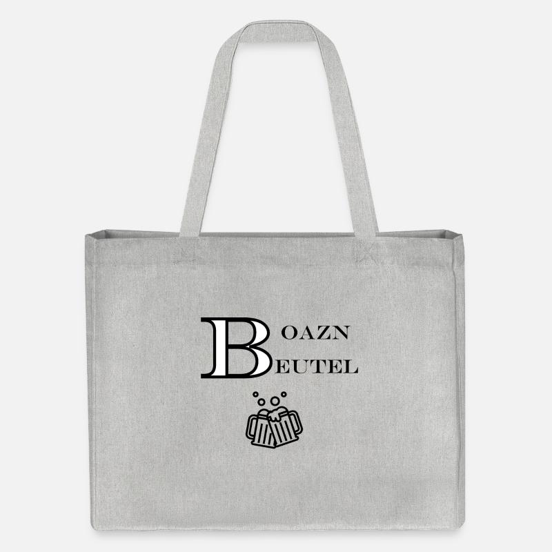 Boazn Beutel - Stanley/Stella recycelter Shopping Bag - Grau meliert