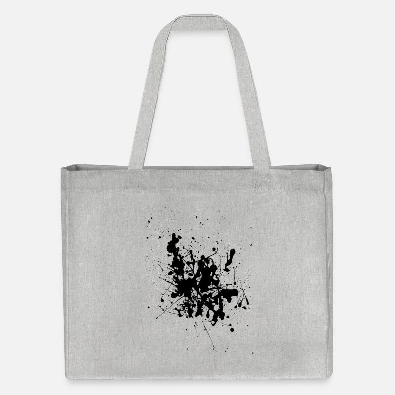 Black.Splash - Stanley/Stella Recycled Shopping Bag - heather grey