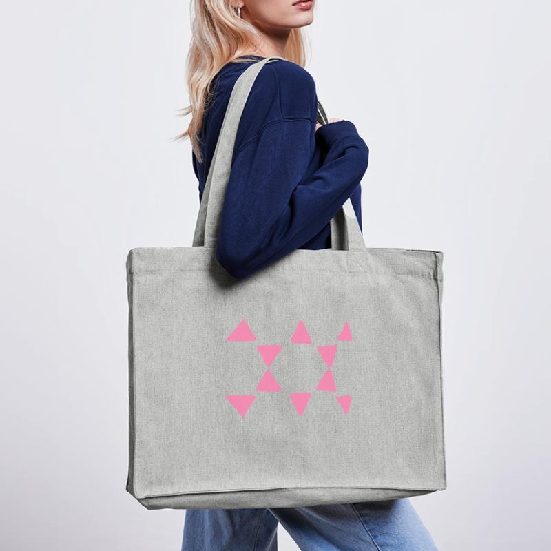 Triangular Pattern Triangular Shapes Stanley/Stella Recycled Shopping Bag