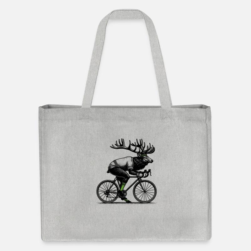 Cyclisme de l’orignal - Cabas recyclé Stanley/Stella - gris chiné