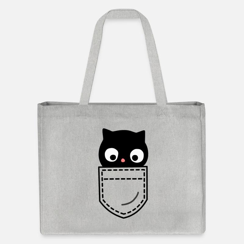 Chat Chats - Cabas recyclé Stanley/Stella - gris chiné