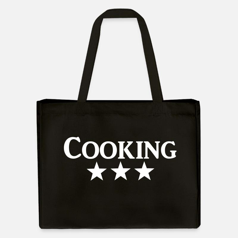 cooking - Cabas recyclé Stanley/Stella - noir