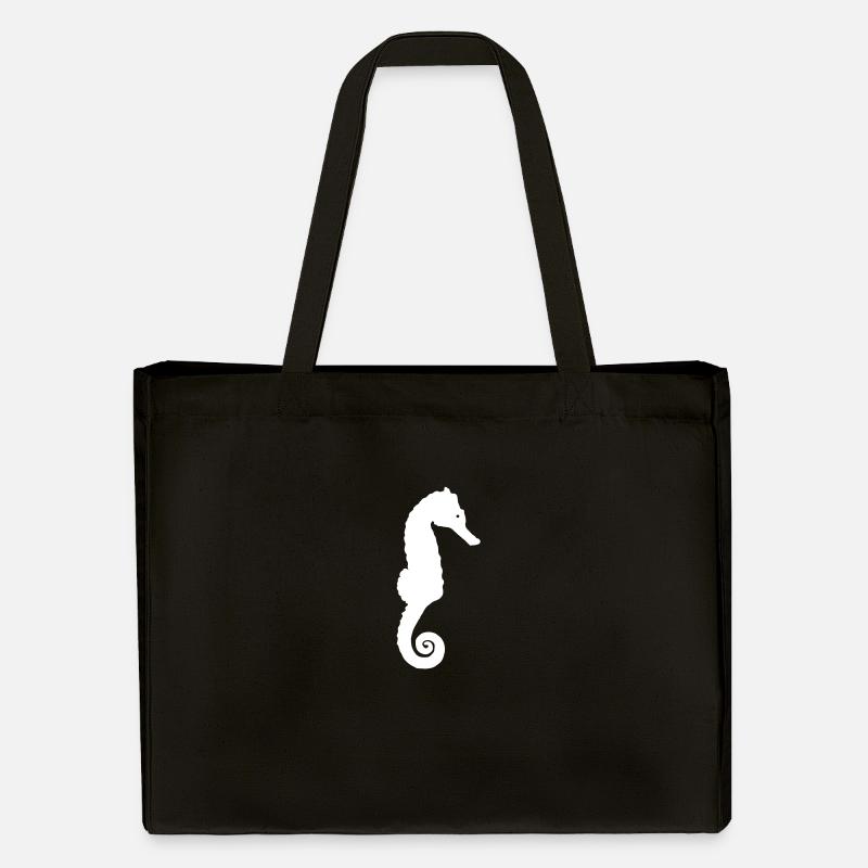 cheval de mer - Cabas recyclé Stanley/Stella - noir