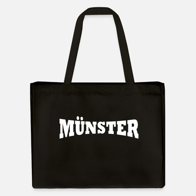 Munster logo - Cabas recyclé Stanley/Stella - noir