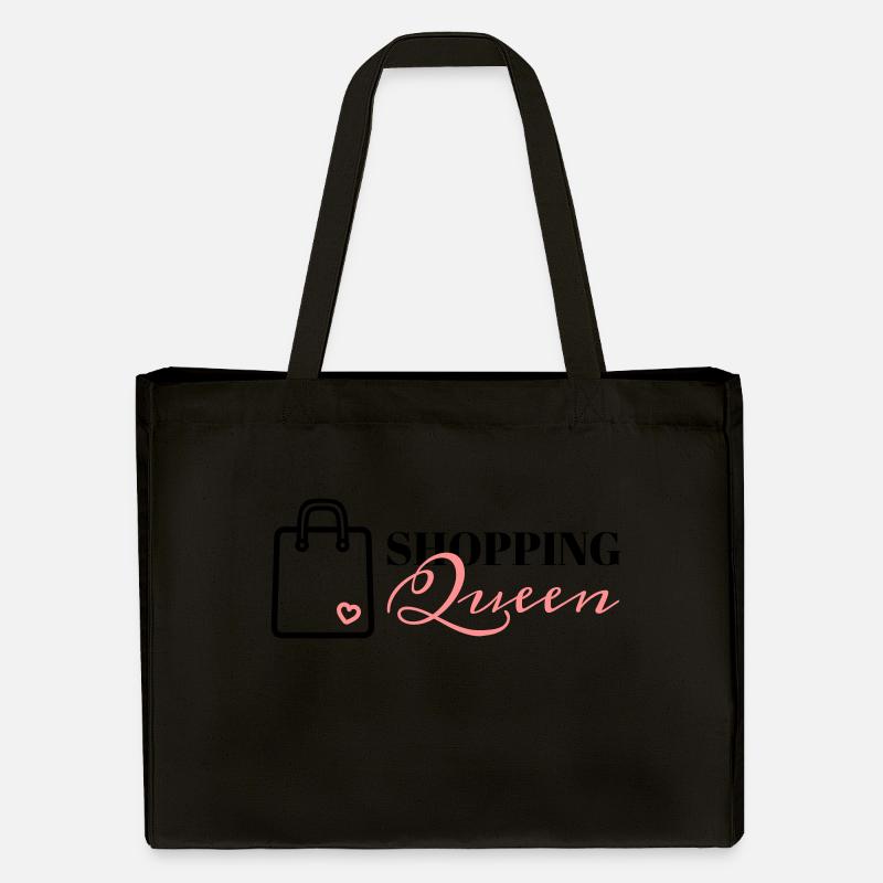 Shopping Queen Bag - Stanley/Stella recycelter Shopping Bag - Schwarz