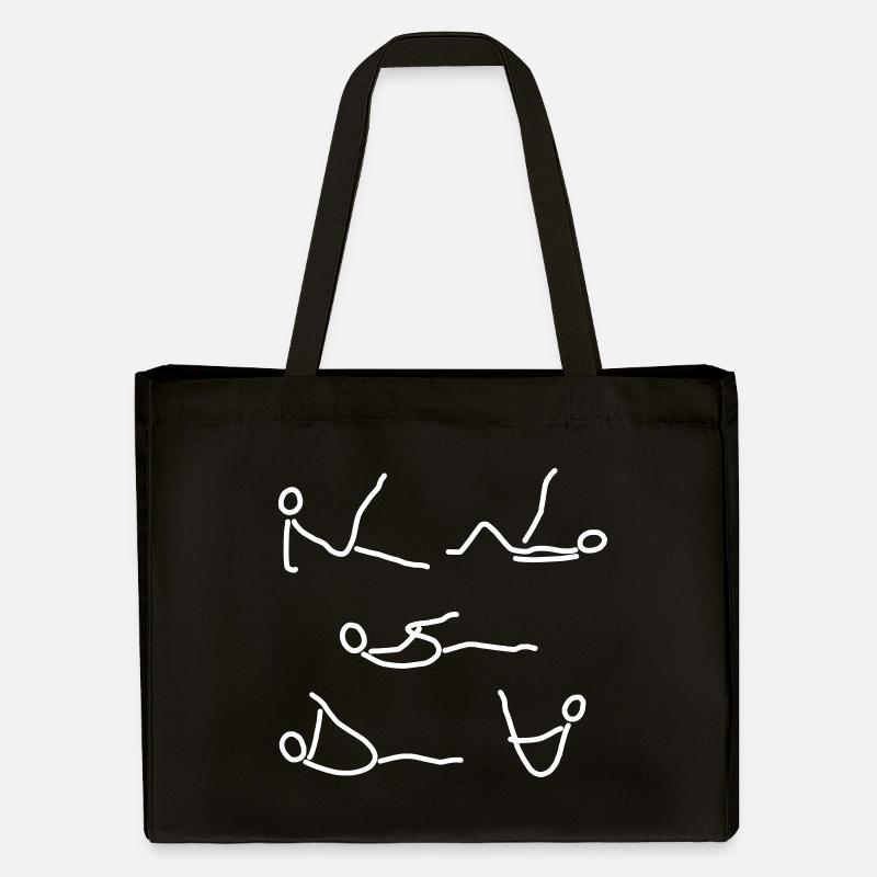 iYpsilon Pilates Gruppe - Stanley/Stella recycelter Shopping Bag - Schwarz
