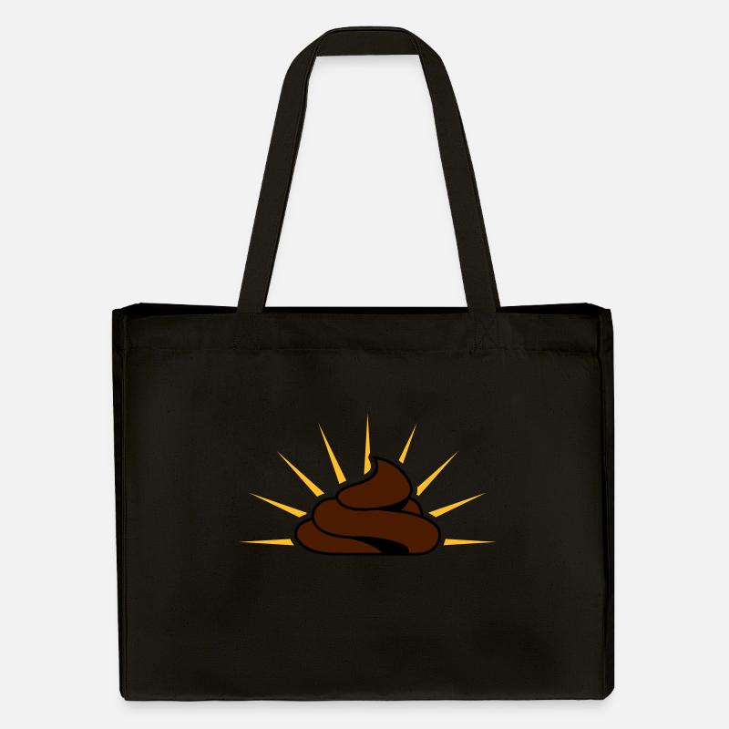 heilige_scheisse_v2 - Stanley/Stella recycelter Shopping Bag - Schwarz